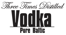 Gloc 3 | Vodka | Three Times Distilled | Pure Baltic